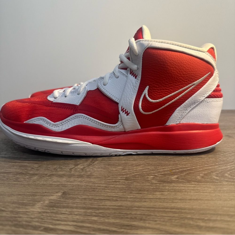 NIKE KYRIE INFINITY TB UNIVERSITY RED-WHITE SZ 13 [DO9616-600]